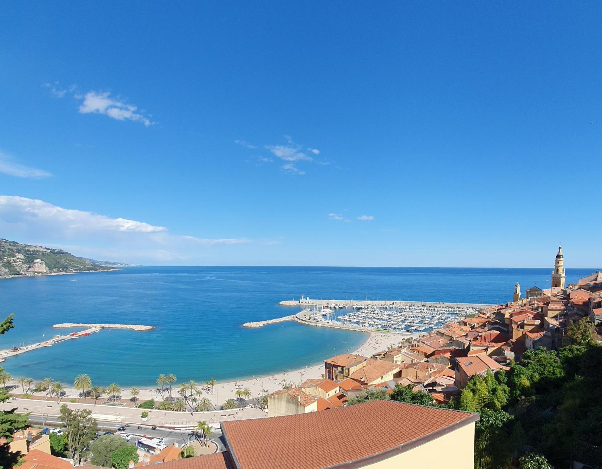 Menton # Monaco - F1 Gp - 4 Persons - Sea View - New - Parking - Clim - Premium - Beach And Sun Εξωτερικό φωτογραφία